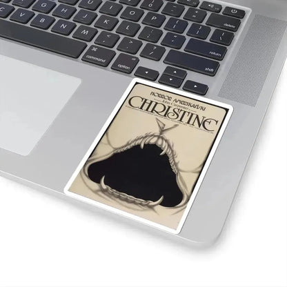 CHRISTINE (POLISH) 1983 Movie Poster - STICKER Vinyl Kiss-Cut Decal - The Sticker Space