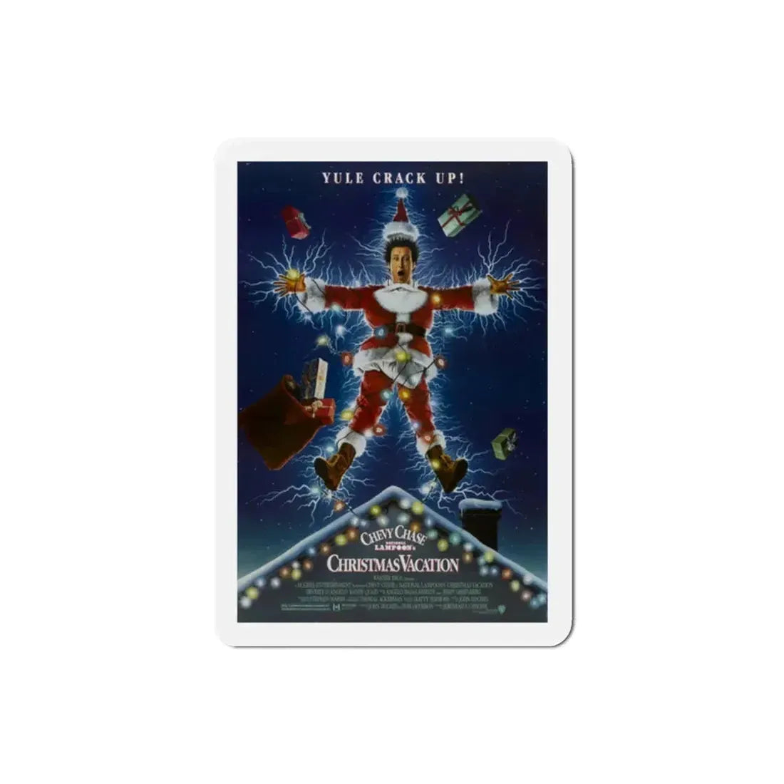 Christmas Vacation 1989 Movie Poster Refrigerator Magnet 2 Inch - The Sticker Space
