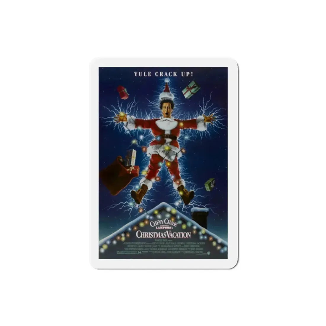 Christmas Vacation 1989 Movie Poster Refrigerator Magnet - The Sticker Space