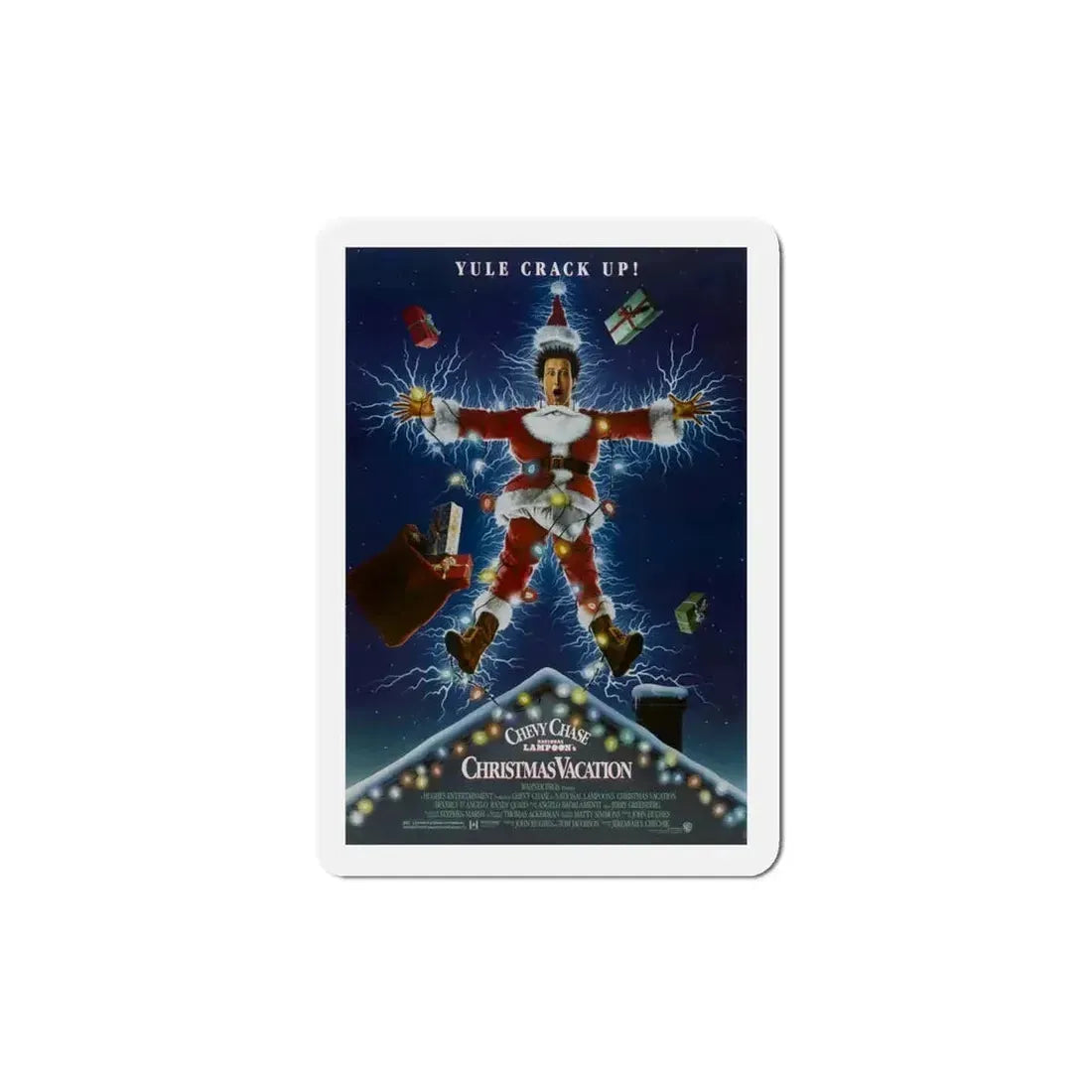 Christmas Vacation 1989 Movie Poster Refrigerator Magnet - The Sticker Space
