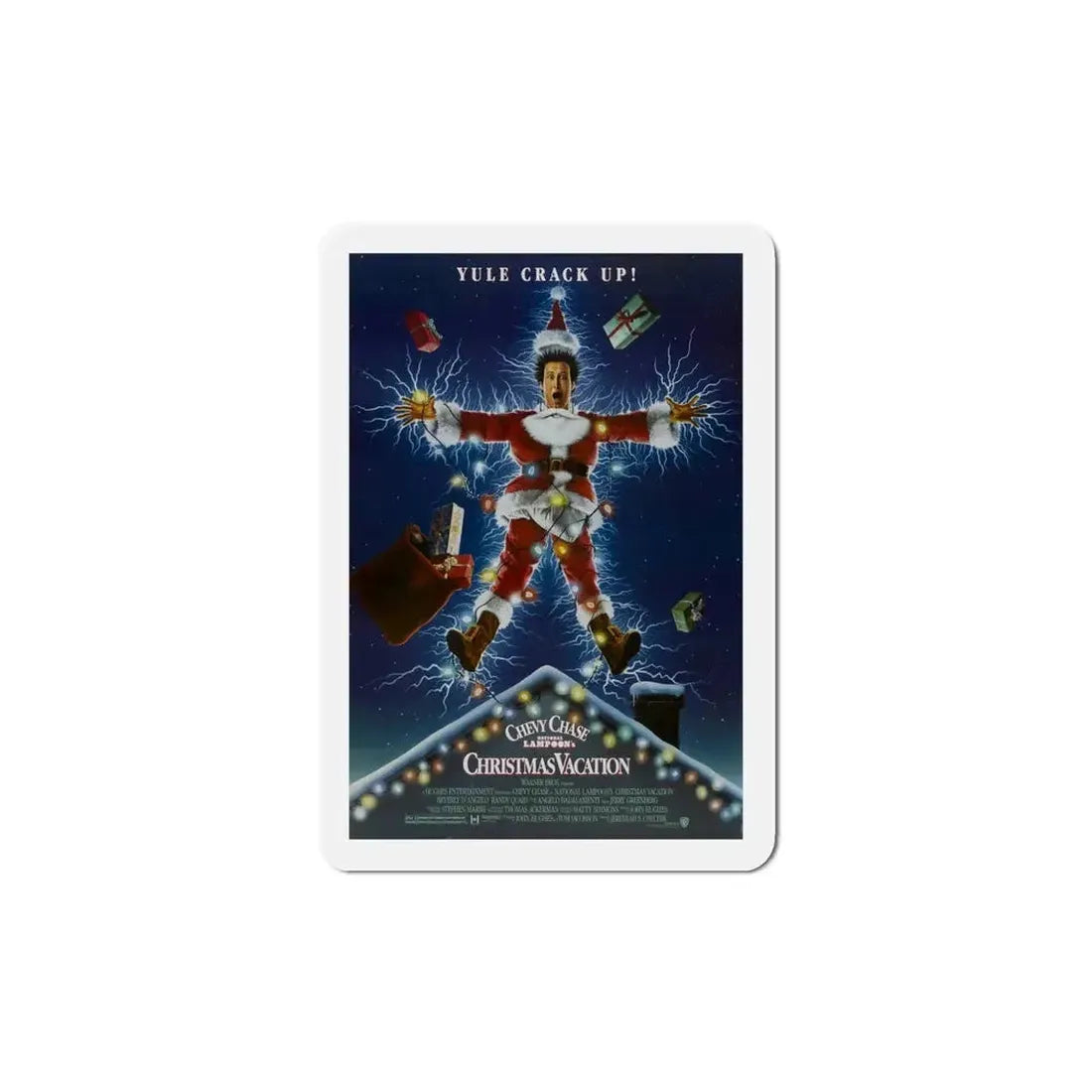 Christmas Vacation 1989 Movie Poster Refrigerator Magnet - The Sticker Space