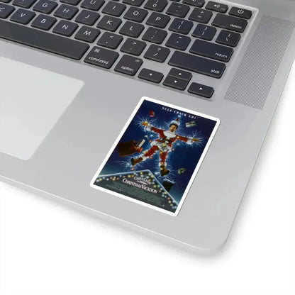 Christmas Vacation 1989 Movie Poster - STICKER Vinyl Kiss-Cut Decal - The Sticker Space