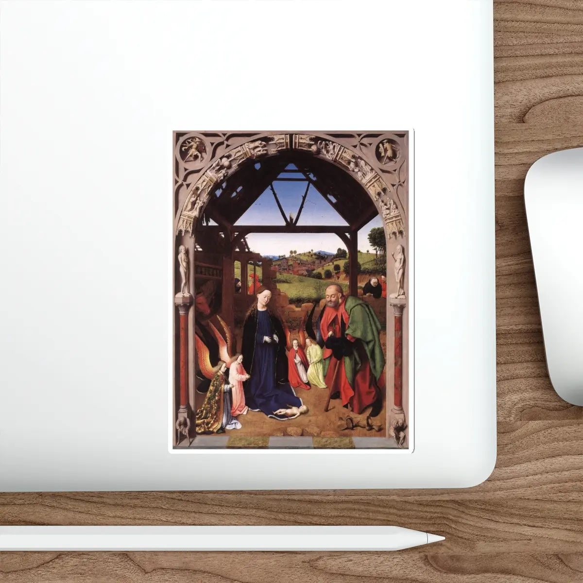 SKU:13359866906203492988 Sticker types:White Shape:Die-Cut Sizes:5" × 5"