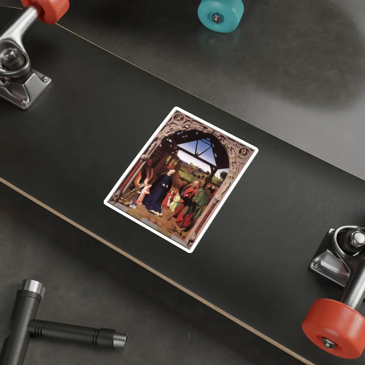 SKU:13359866906203492988 Sticker types:White Shape:Die-Cut Sizes:5" × 5"