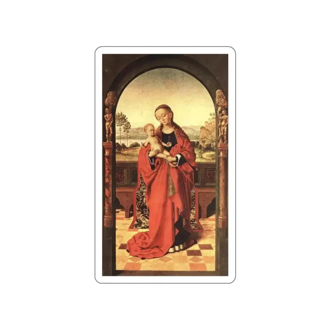 CHRISTUS, Petrus -religious- Madonna (Artwork) STICKER Vinyl Die-Cut Decal - The Sticker Space