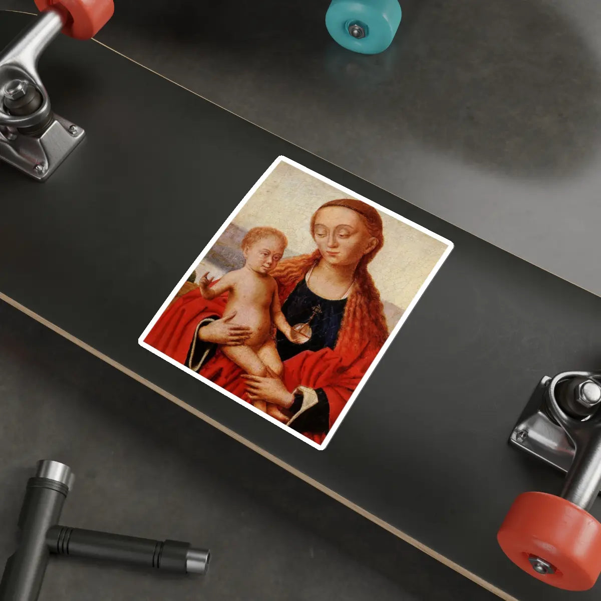 SKU:96841691783404786129 Sticker types:White Shape:Die-Cut Sizes:6" × 6"