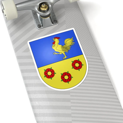 Chésopelloz-coat of arms (Switzerland) (Coat of Arms) STICKER Vinyl Kiss-Cut Decal - The Sticker Space