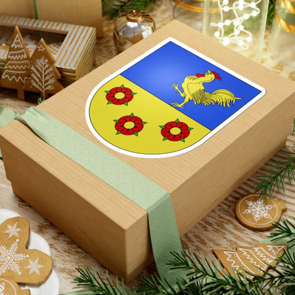 Chésopelloz-coat of arms (Switzerland) (Coat of Arms) STICKER Vinyl Kiss-Cut Decal - The Sticker Space