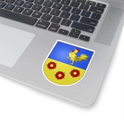 Chésopelloz-coat of arms (Switzerland) (Coat of Arms) STICKER Vinyl Kiss-Cut Decal - The Sticker Space