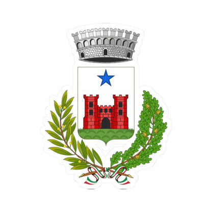 Châtillon-Stemma (Italy) (Coat of Arms) STICKER Vinyl Kiss-Cut Decal 2 Inch White - The Sticker Space