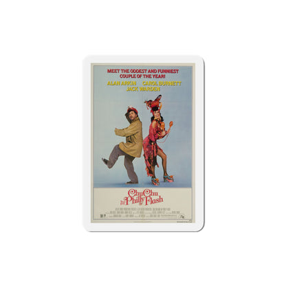 Chu Chu and the Philly Flash 1981 Movie Poster Die-Cut Magnet-3" x 3"-The Sticker Space