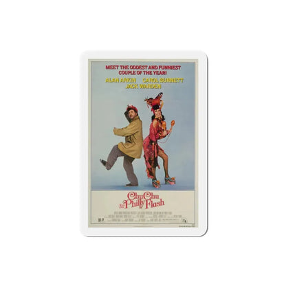 Chu Chu and the Philly Flash 1981 Movie Poster Refrigerator Magnet 2 Inch - The Sticker Space