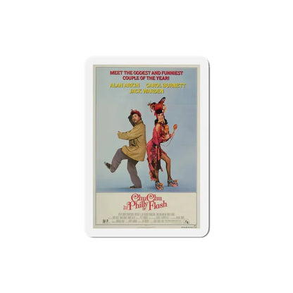 Chu Chu and the Philly Flash 1981 Movie Poster Refrigerator Magnet 3 Inch - The Sticker Space