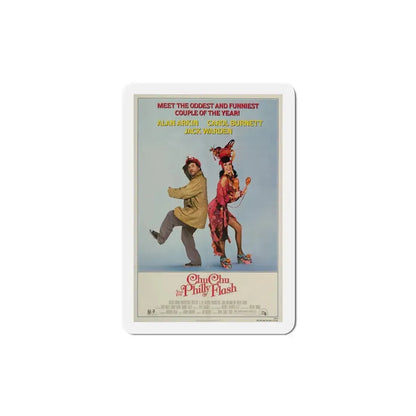 Chu Chu and the Philly Flash 1981 Movie Poster Refrigerator Magnet 4 Inch - The Sticker Space
