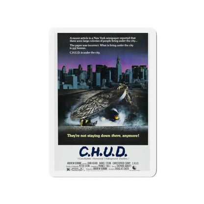C.H.U.D. 1984 Movie Poster - Refrigerator Magnet - The Sticker Space