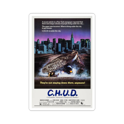 CHUD 1984 Movie Poster STICKER Vinyl Die-Cut Decal-2 Inch-The Sticker Space