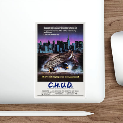 CHUD 1984 Movie Poster STICKER Vinyl Die-Cut Decal-The Sticker Space