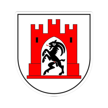 Chur wappen (Switzerland) (Coat of Arms) STICKER Vinyl Kiss-Cut Decal 3 Inch White - The Sticker Space
