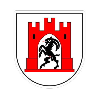 Chur wappen (Switzerland) (Coat of Arms) STICKER Vinyl Kiss-Cut Decal 4 Inch White - The Sticker Space
