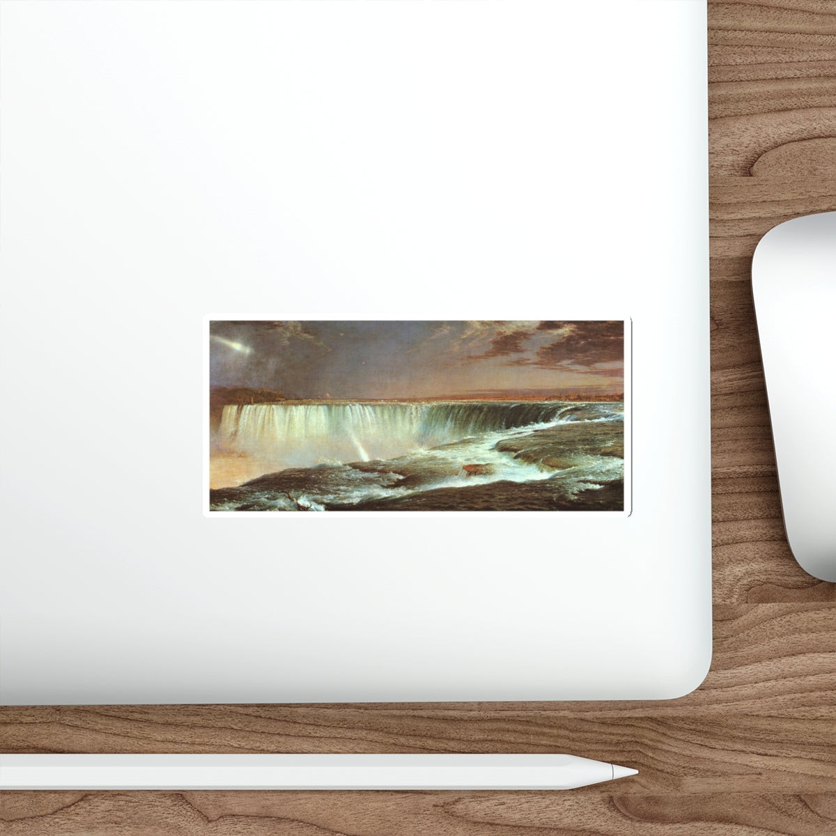 CHURCH, Frederic Edwin - Niagara Falls (Artwork) STICKER Vinyl Die-Cut Decal-The Sticker Space