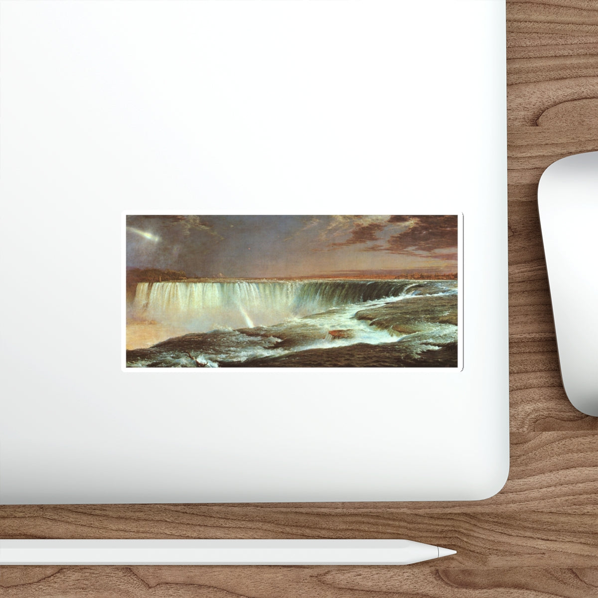 CHURCH, Frederic Edwin - Niagara Falls (Artwork) STICKER Vinyl Die-Cut Decal-The Sticker Space