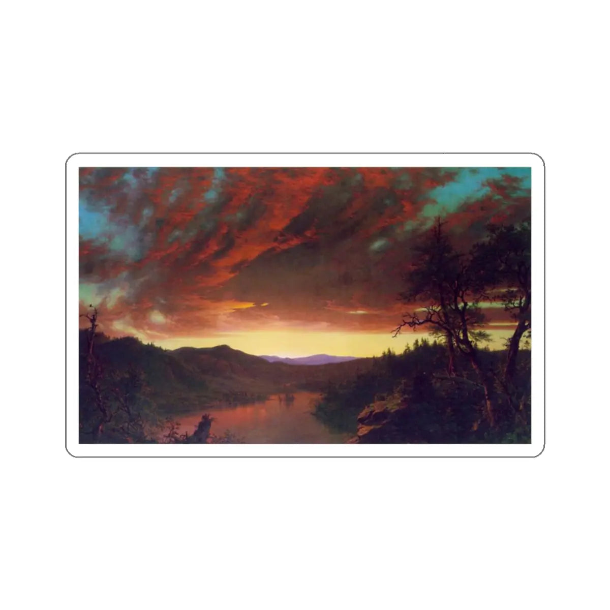 SKU:10199934990085873786 Sticker types:White Shape:Die-Cut Sizes:2" × 2"