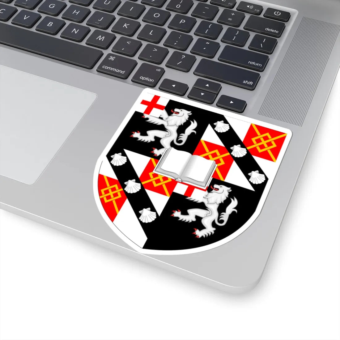 Churchill College Cambridge arms (England) (Coat of Arms) STICKER Vinyl Kiss-Cut Decal - The Sticker Space