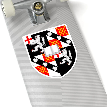 Churchill College Cambridge arms (England) (Coat of Arms) STICKER Vinyl Kiss-Cut Decal - The Sticker Space
