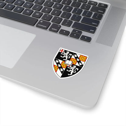 Churchill College Crest (England) (Coat of Arms) STICKER Vinyl Kiss-Cut Decal - The Sticker Space