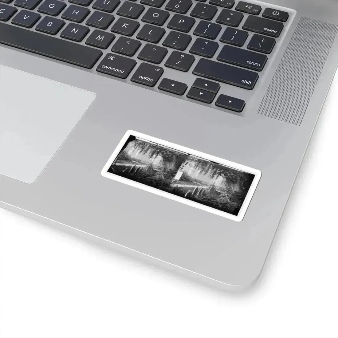 Churchyard With Graves (U.S. Civil War) STICKER Vinyl Kiss-Cut Decal - The Sticker Space