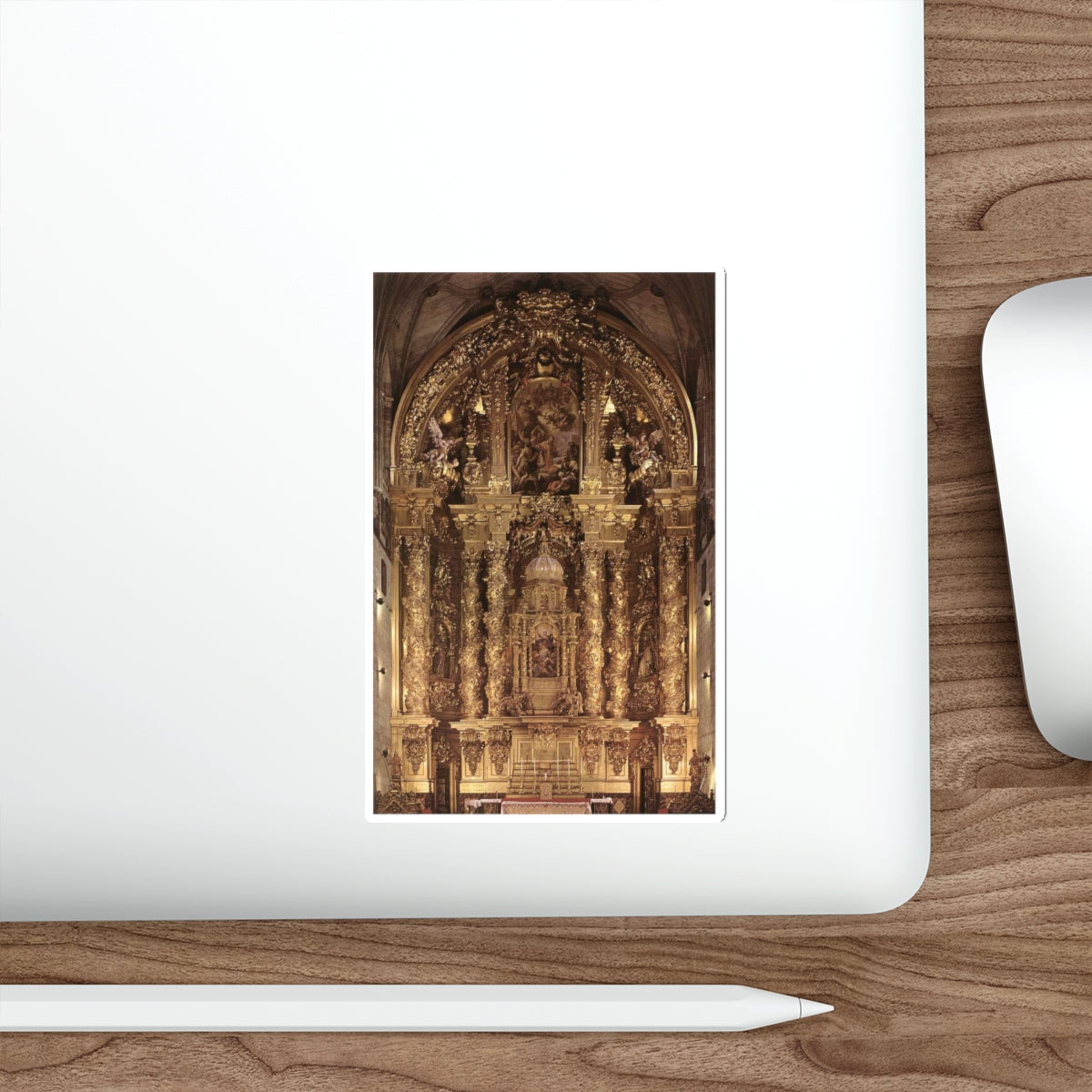 CHURRIGUERA, Jose Benito - Main Altar (Artwork) STICKER Vinyl Die-Cut Decal-The Sticker Space