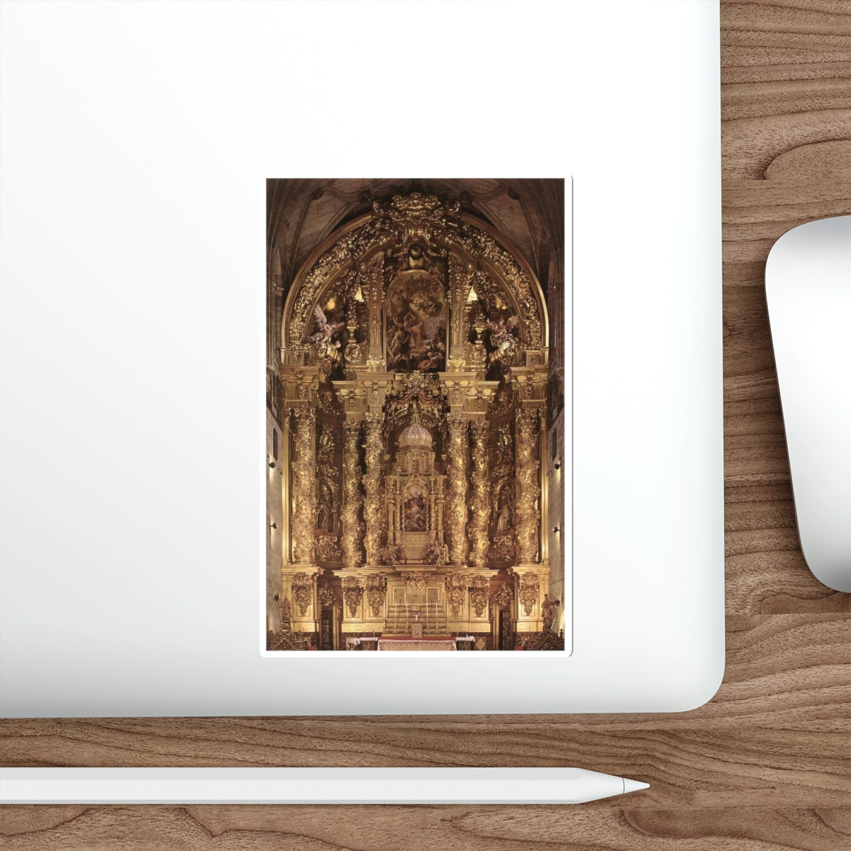 CHURRIGUERA, Jose Benito - Main Altar (Artwork) STICKER Vinyl Die-Cut Decal-The Sticker Space