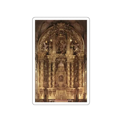 CHURRIGUERA, Jose Benito - Main Altar (Artwork) STICKER Vinyl Die-Cut Decal - The Sticker Space
