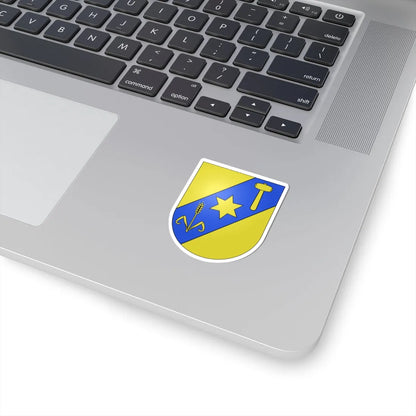 Churwalden-coat of arms (Switzerland) (Coat of Arms) STICKER Vinyl Kiss-Cut Decal - The Sticker Space