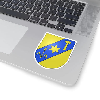 Churwalden-coat of arms (Switzerland) (Coat of Arms) STICKER Vinyl Kiss-Cut Decal - The Sticker Space
