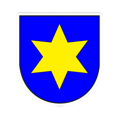 Churwalden Kreis wappen (Switzerland) (Coat of Arms) STICKER Vinyl Kiss-Cut Decal 2 Inch White - The Sticker Space