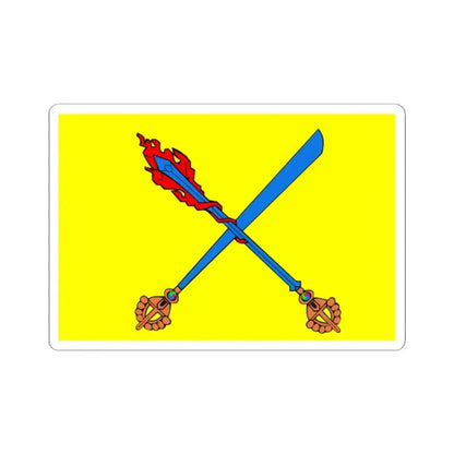 Chushi Gangdruk-flag (China) STICKER Vinyl Kiss-Cut Decal 2 Inch White - The Sticker Space