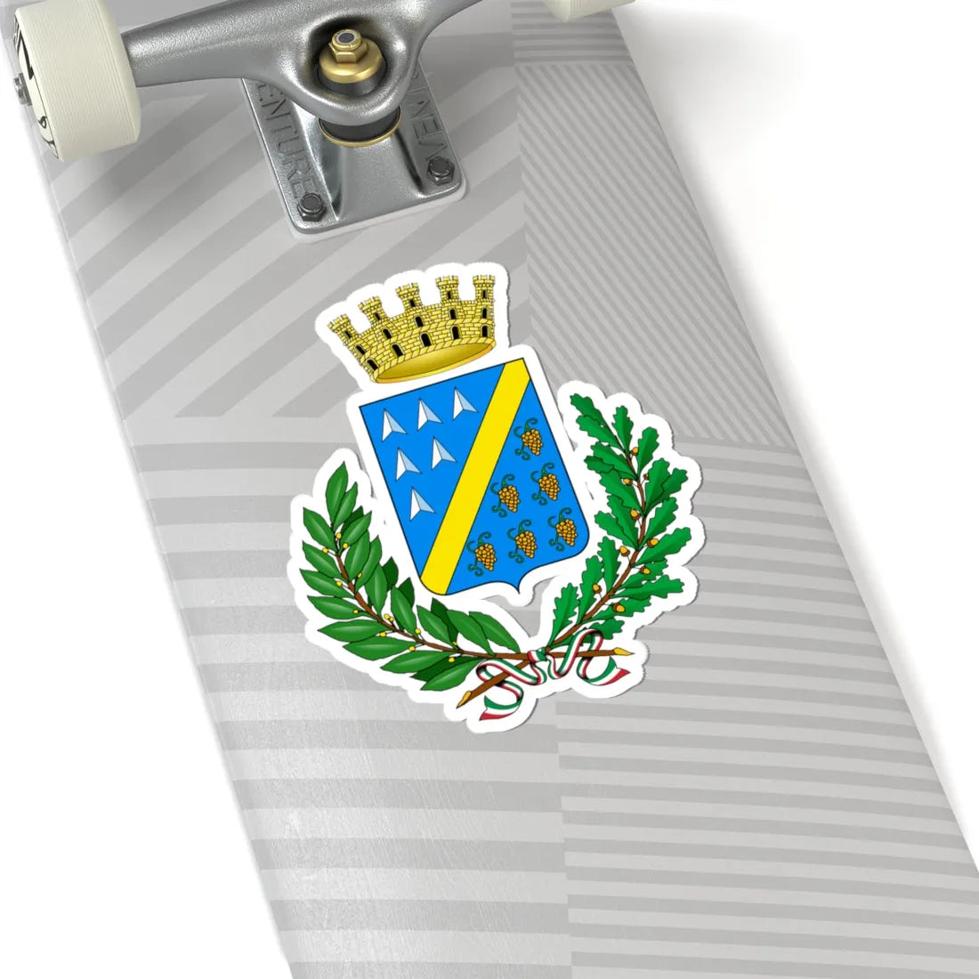 Ciampino-Stemma (Italy) (Coat of Arms) STICKER Vinyl Kiss-Cut Decal - The Sticker Space