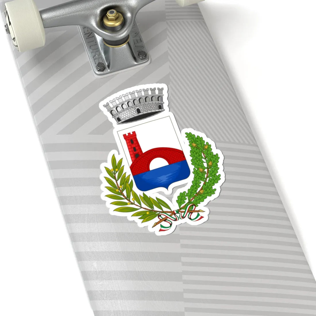 Cicagna-Stemma (Italy) (Coat of Arms) STICKER Vinyl Kiss-Cut Decal - The Sticker Space