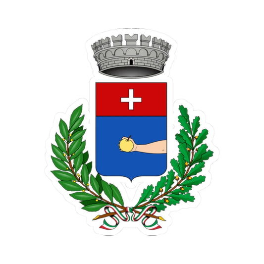 Cicciano-Stemma (Italy) (Coat of Arms) STICKER Vinyl Kiss-Cut Decal 2 Inch White - The Sticker Space