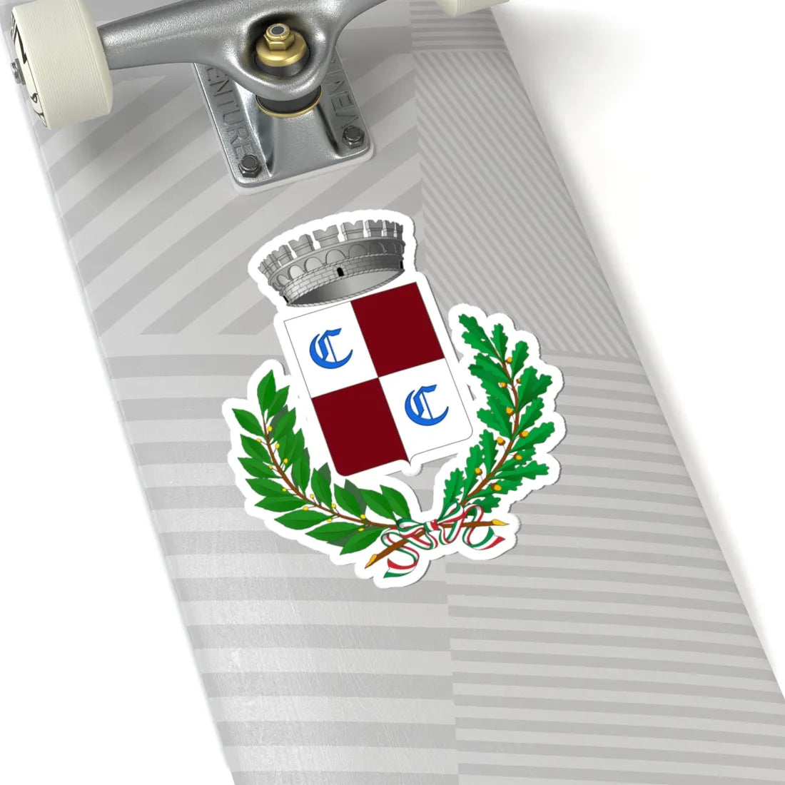 Cigliè-Stemma (Italy) (Coat of Arms) STICKER Vinyl Kiss-Cut Decal - The Sticker Space
