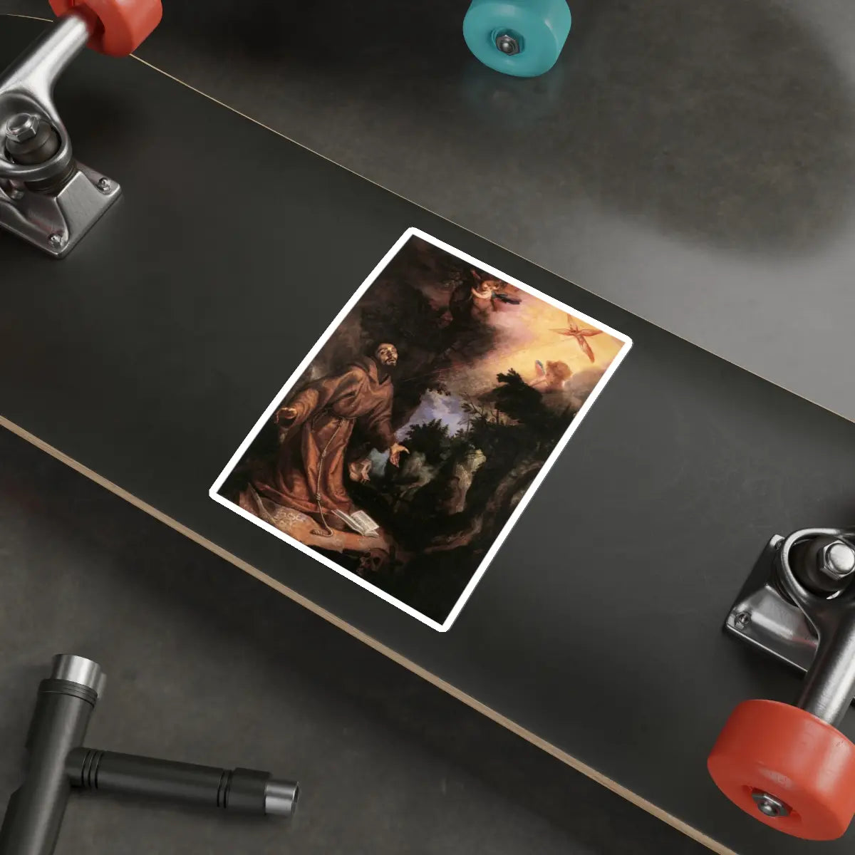 SKU:29577878517613200566 Sticker types:White Shape:Die-Cut Sizes:6" × 6"