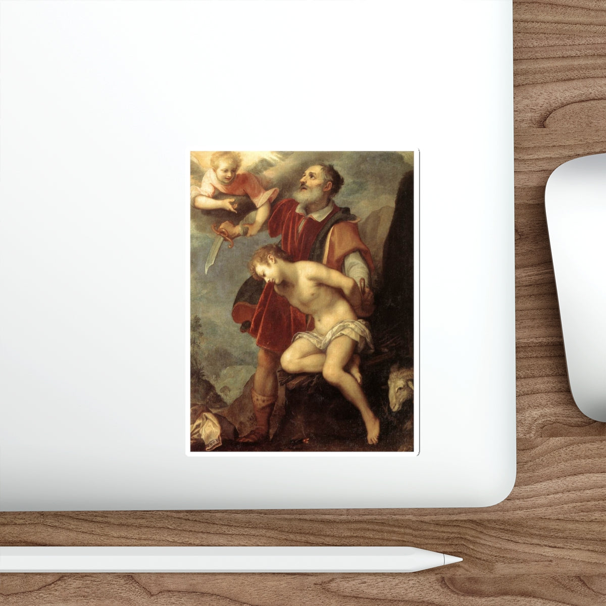 CIGOLI - The Sacrifice of Isaac (Artwork) STICKER Vinyl Die-Cut Decal-The Sticker Space