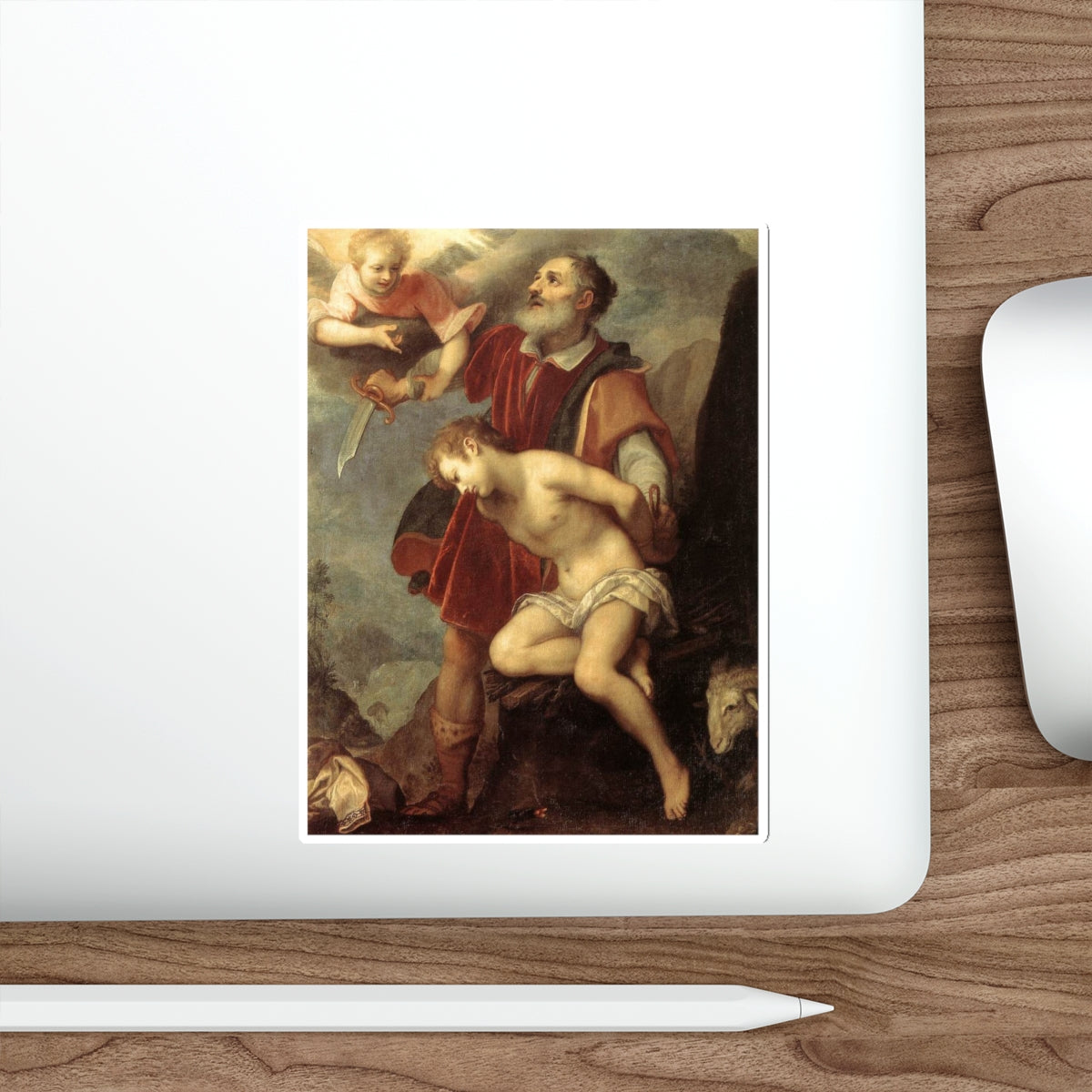 CIGOLI - The Sacrifice of Isaac (Artwork) STICKER Vinyl Die-Cut Decal-The Sticker Space