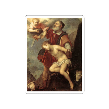 CIGOLI - The Sacrifice of Isaac (Artwork) STICKER Vinyl Die-Cut Decal-White-The Sticker Space