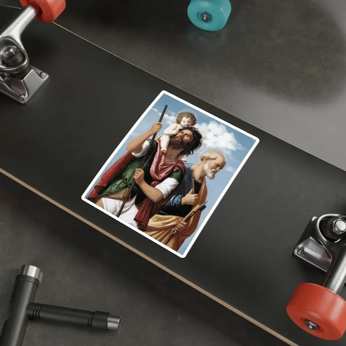 SKU:29087753022705272582 Sticker types:White Shape:Die-Cut Sizes:6" × 6"
