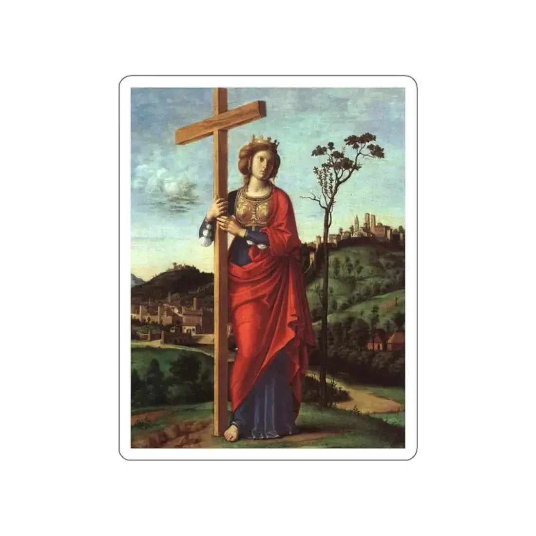 CIMA da Conegliano - St Helen (Artwork) STICKER Vinyl Die-Cut Decal - The Sticker Space