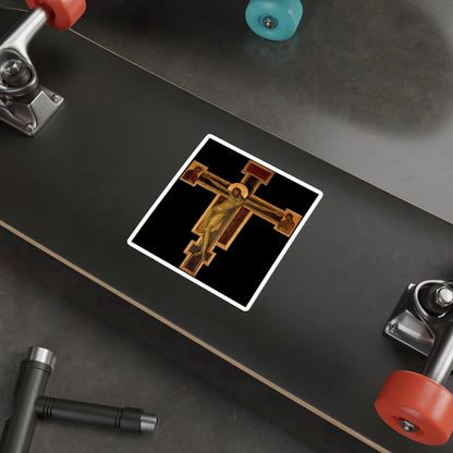 CIMABUE - -crucifixion- Crucifix (detail)4 (Artwork) STICKER Vinyl Die-Cut Decal-The Sticker Space