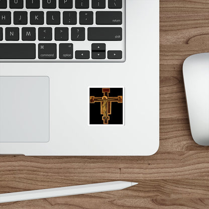 CIMABUE - -crucifixion- Crucifix (detail)4 (Artwork) STICKER Vinyl Die-Cut Decal-The Sticker Space