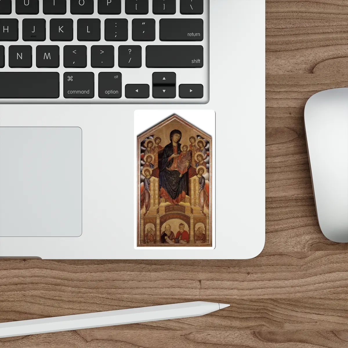 SKU:86779561856517235486 Sticker types:White Shape:Die-Cut Sizes:4" × 4"